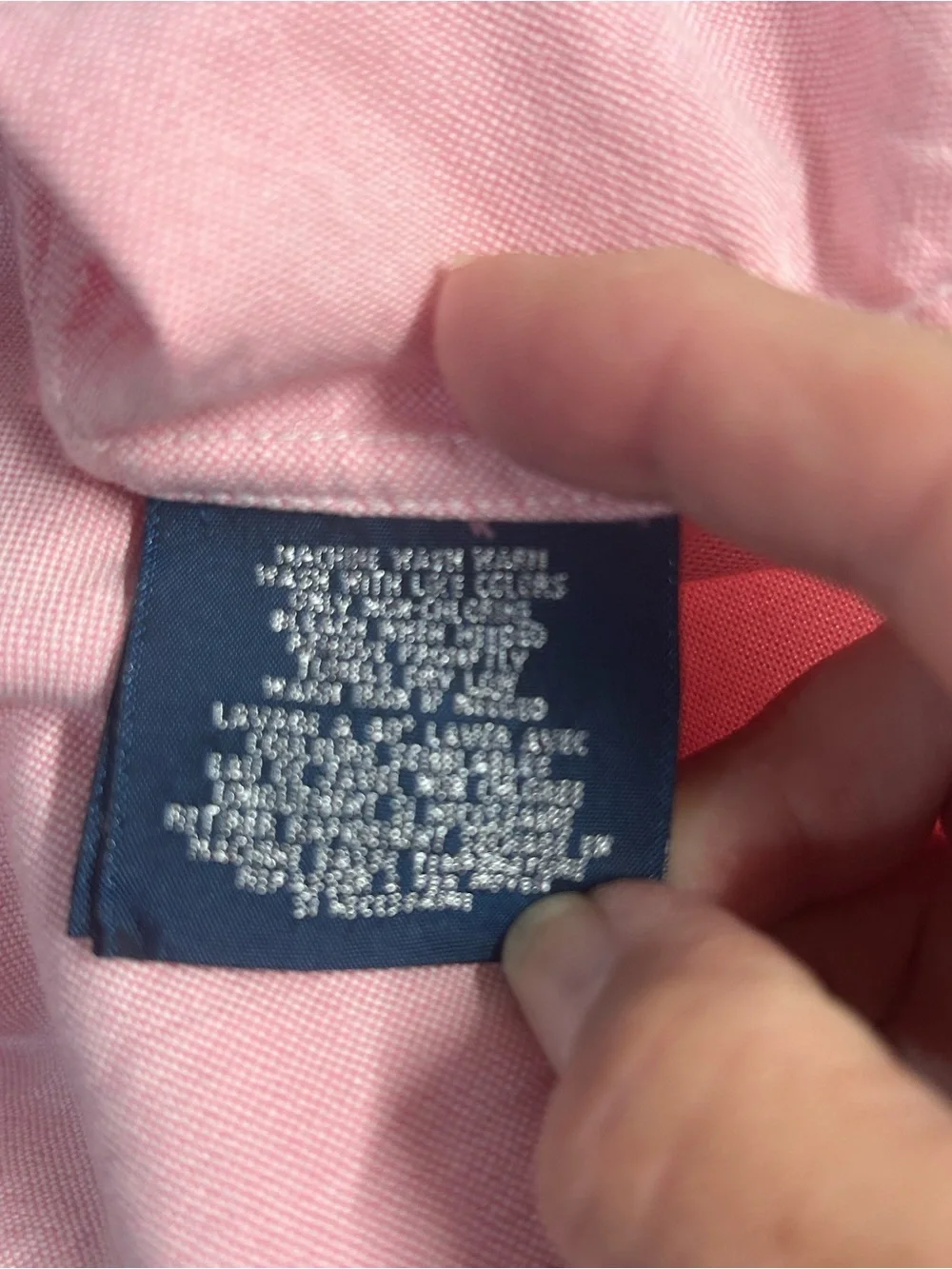 Ralph Lauren Men's Long-Sleeve Button-Down Shirt in Pink